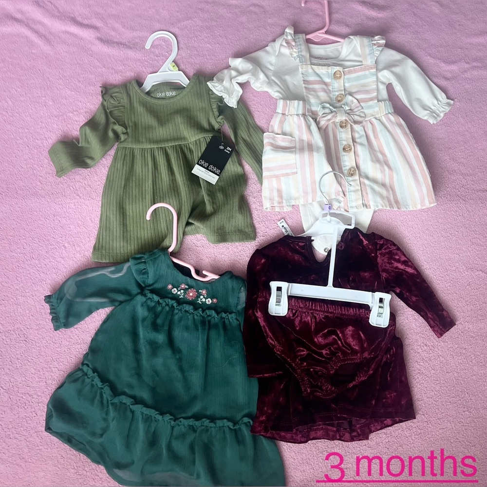 Set , used one time , brand okie dokie , carters